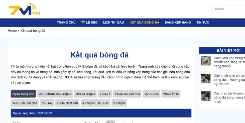 Tại sao nên theo dõi kết quả bóng đá mới nhất  tại primeraplana.org.mx